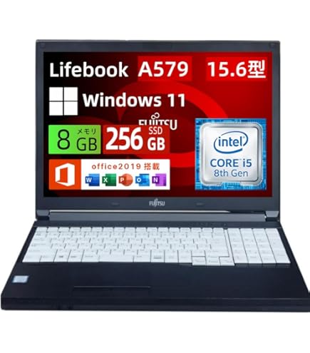 Amazon.co.jp: 【整備済み品】 【CPU:第3世代Core-i7】富士通 ノートPC
